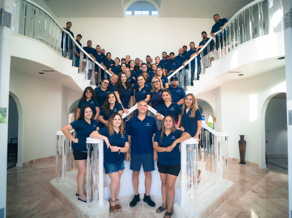 strip view suites team photo